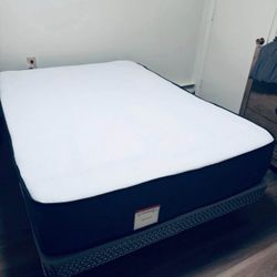 Queen Size Set Mattress And Box Brand New Delivery 🚚 Available 