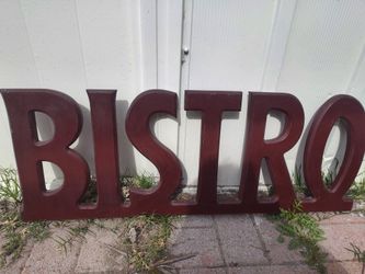Bistro Sign 