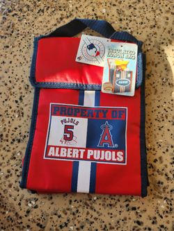 Forever Collectibles Albert Pujols Insulated Lunch Bag Los Angeles Angels Of Anaheim NWT