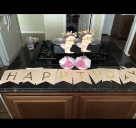 Princess party decor