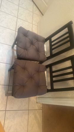 Two ikea chairs
