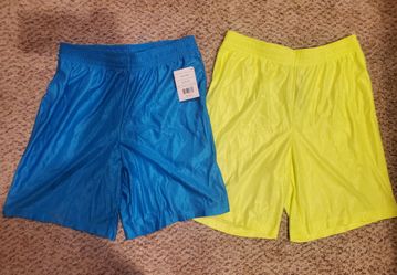 New Men's Athletic Shorts Size M (32-34) 2-Pack
