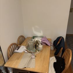 Table And 4 Chairs