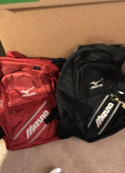 Red or Black Mizuno Backpack