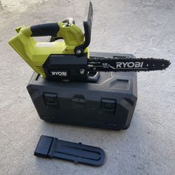 RYOBI 40V HP  12 in. Top Handle  Chainsaw 