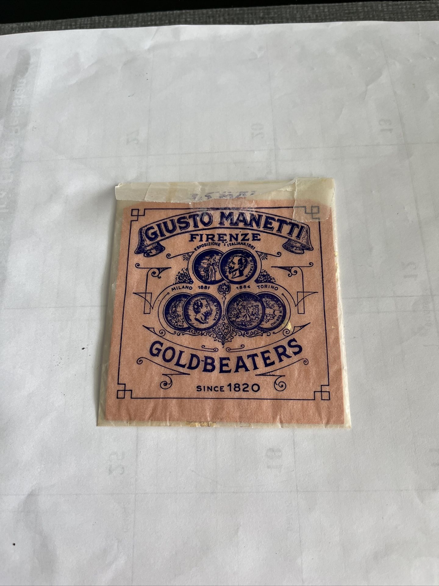 Giusto Manetti 23 Carat Gold Leaf Sheets