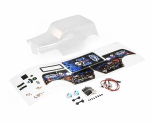 New Losi LOS210047 Clear Body Set for Son Uva Digger 1/18 Mini LMT monster truck