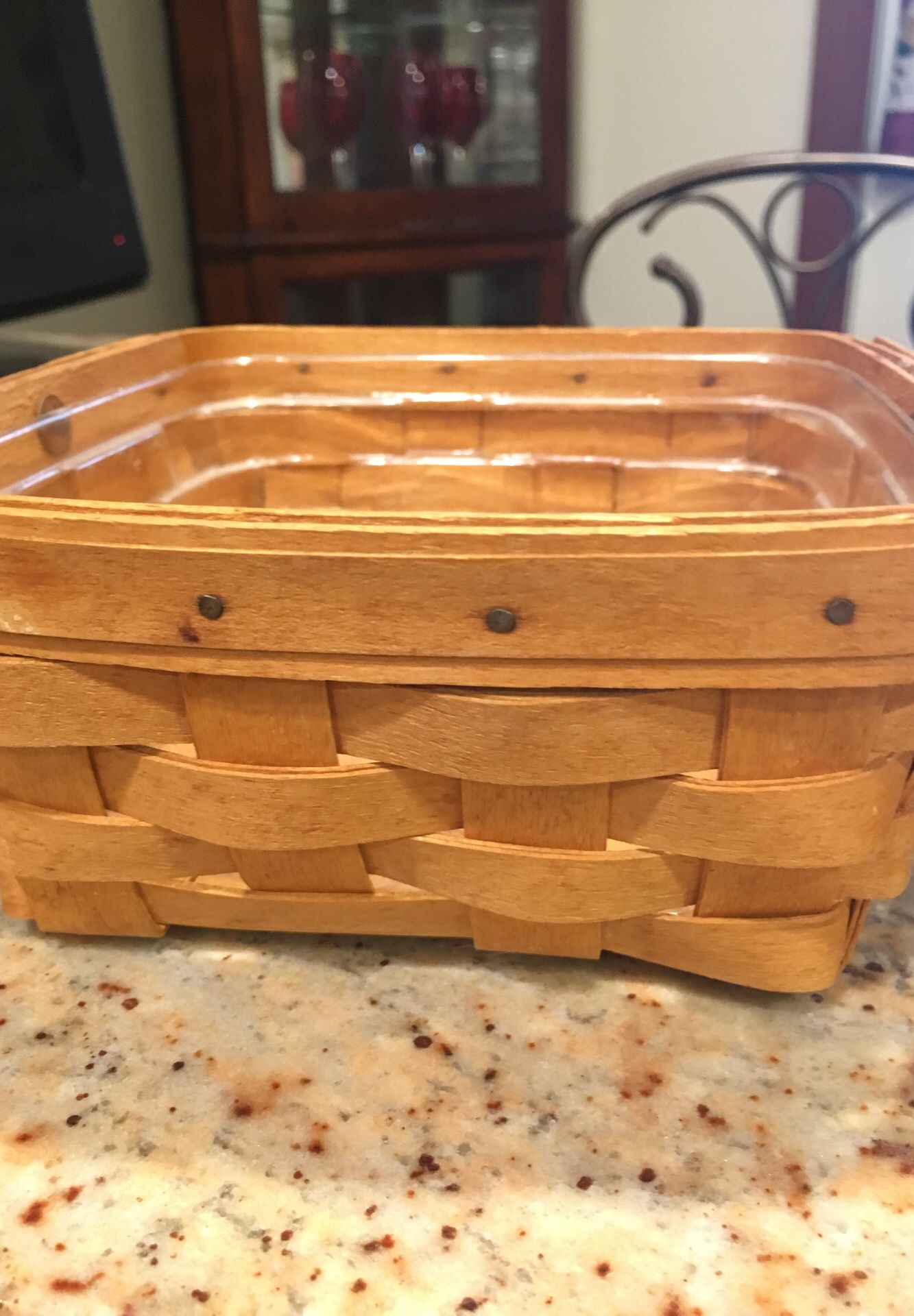 Longaberger Basket with insert