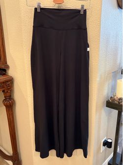 NWT~VUORI Women Black Halo Easy Wideleg Pants Size Small