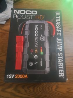 NOCO Boost HD GB70 12v 2000A Jump Starter