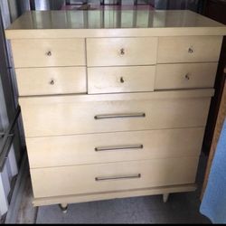 antique blonde bedroom set