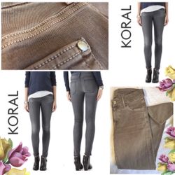 LIKE NEW Koral Women's Stylish Skinny Jeans Size 25
