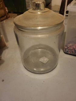 4 Quart Glass Jar