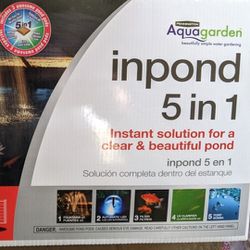 5 In 1 Pond Fountain + Filter 