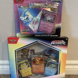 Pokemon Prismatic evolutions Collection Boxes