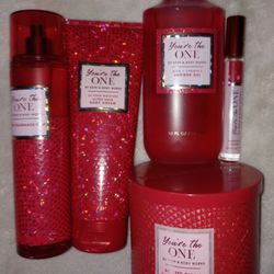 Brand New! Bath & Body You're The One Set