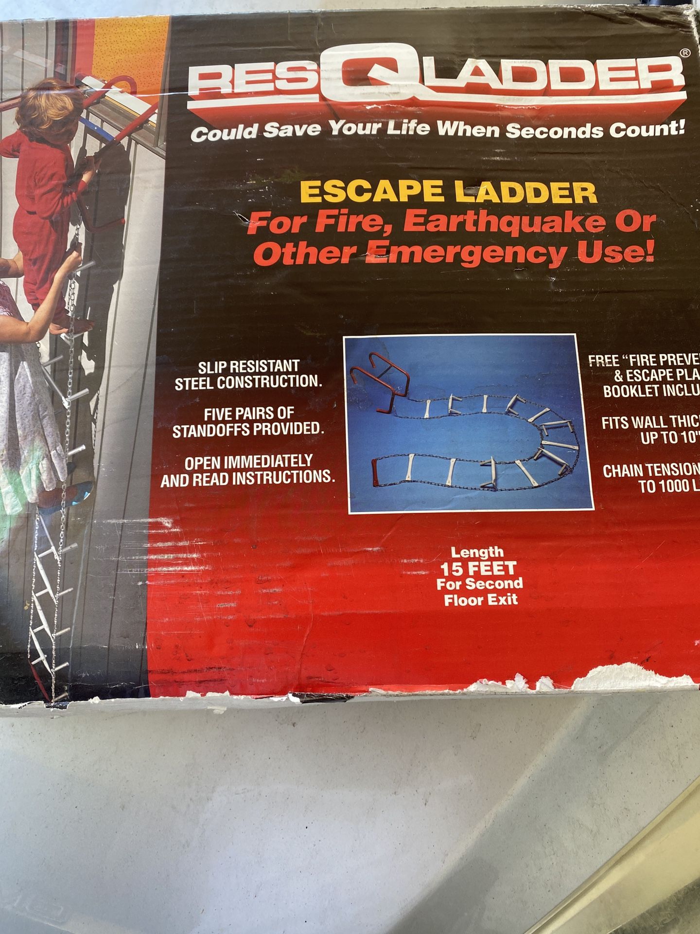 ResQLadder 2 Story Portable Emergency Escape Ladder