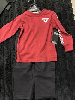 Size 3t True Religion Outfit Brand New
