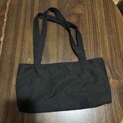 All Black Mini Tote Bag 