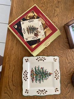 Christmas plate