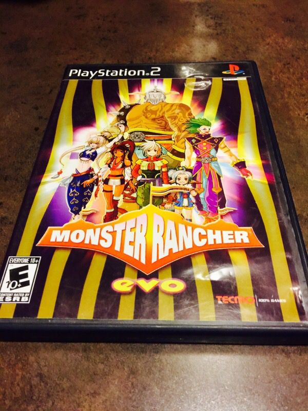 PS2 Monster Rancher Evo