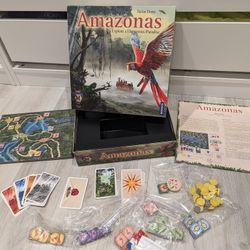 Amazonas Board Game By Stefan Dorra