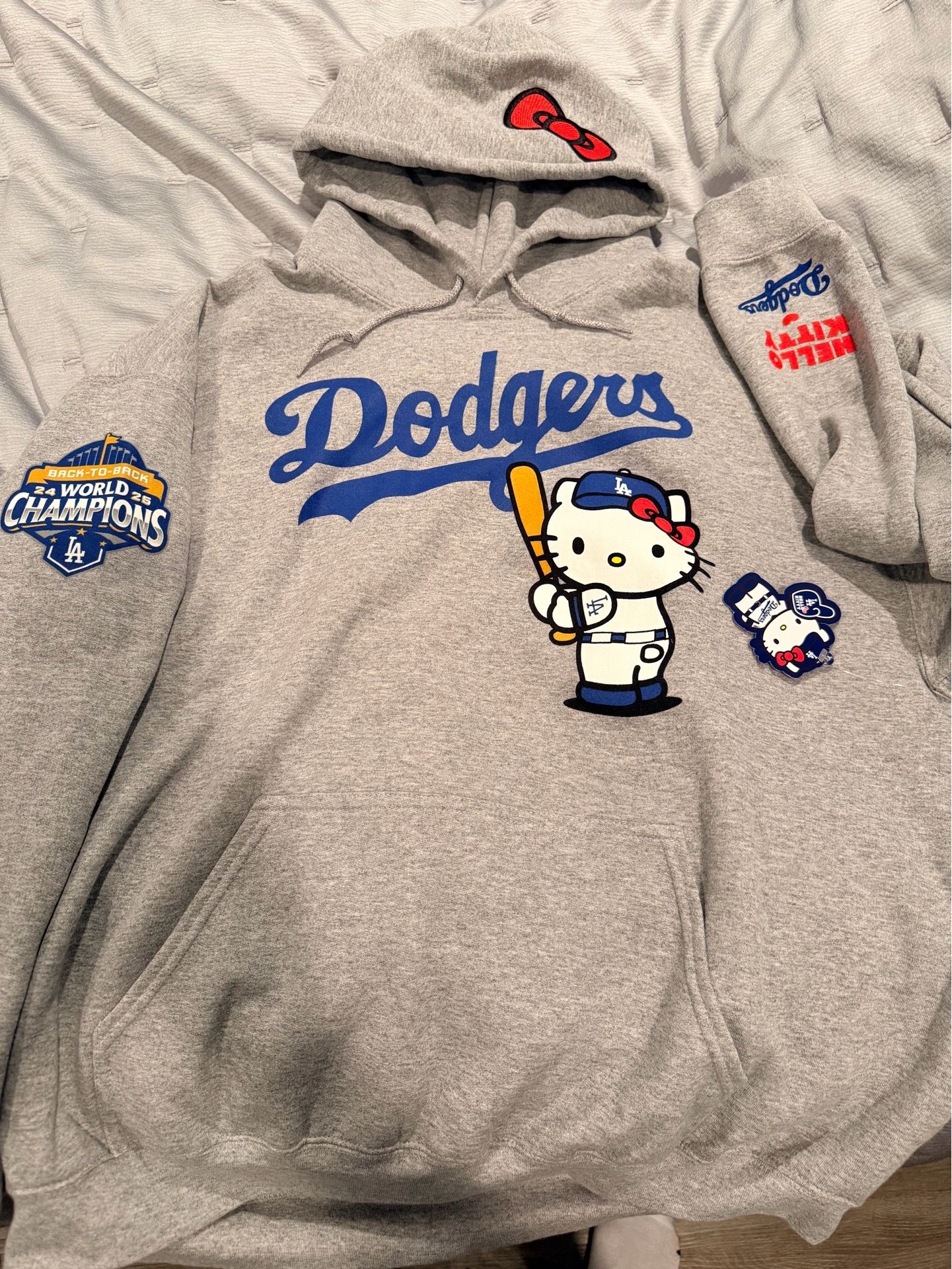 Hello Kitty Dodger Hoodie