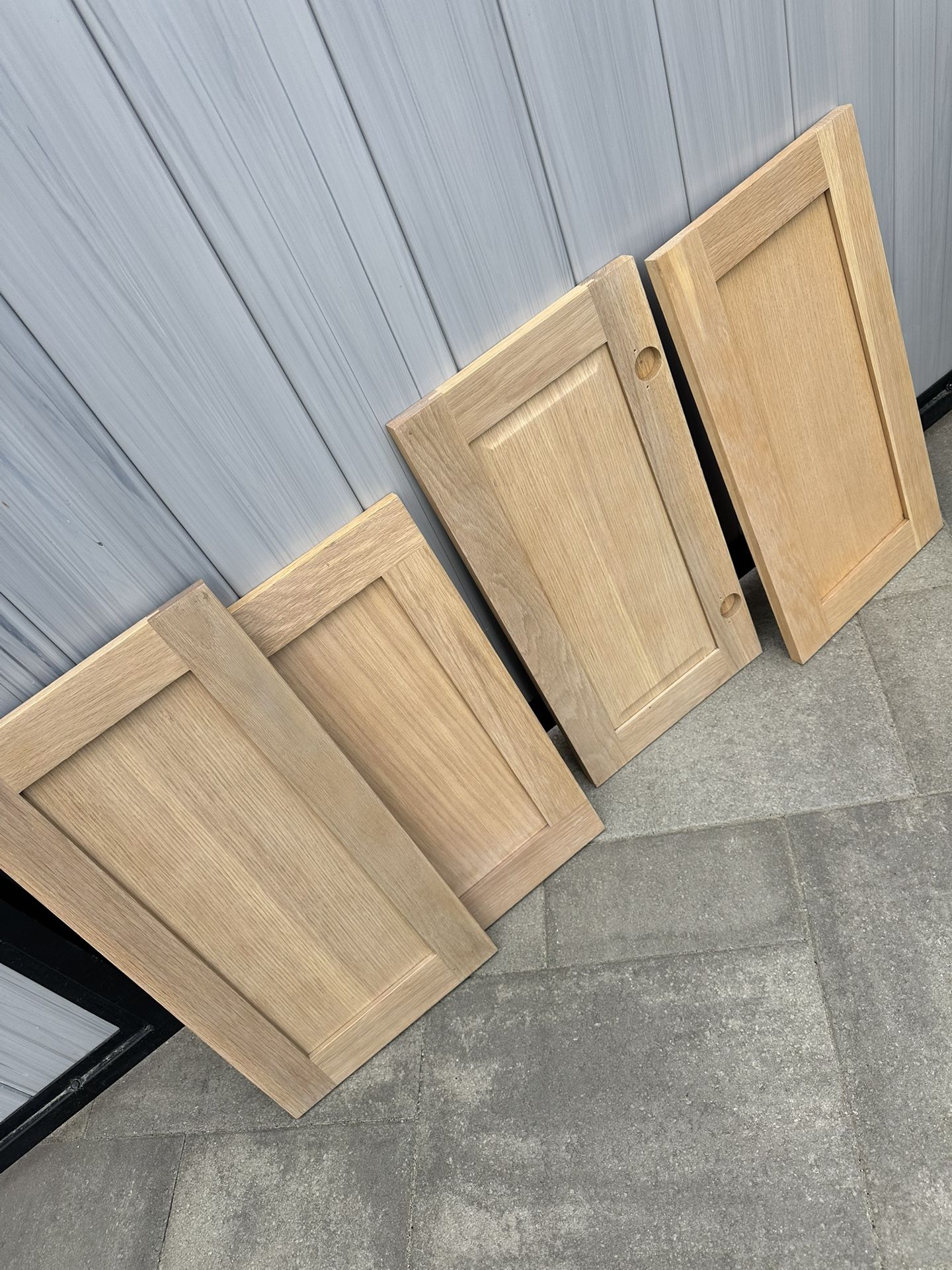 White Oak Cabinet Doors