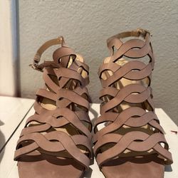 Vince Camuto Caged Block Heel Sandals