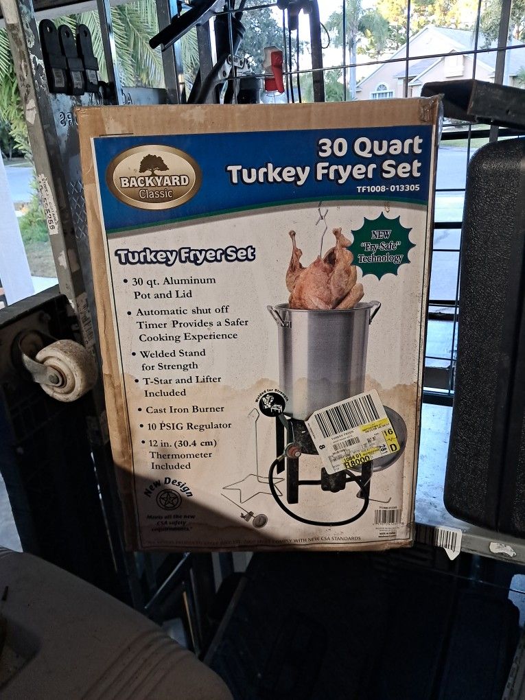 30 Qt Turkey Fryer