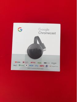 NEW Google Chromecast 3rd Gen Streaming Media Player - Charcoal