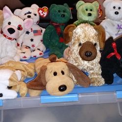 Lot Of 41 Ty Beanie Babies