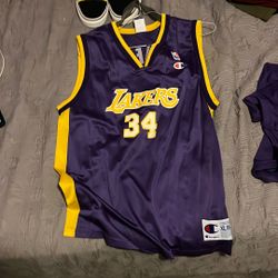 Lakers Jersey O’Neal 34 