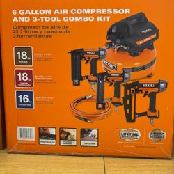 Ridgid Kit Tools Compresor 