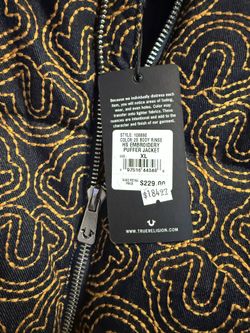 True Religion, Jacket & Men’s Slides Size 11.5