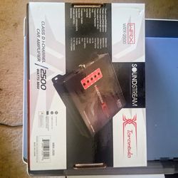 Soundstream Taratula 2500 Watts Class D Amplifier Brand New In The Box