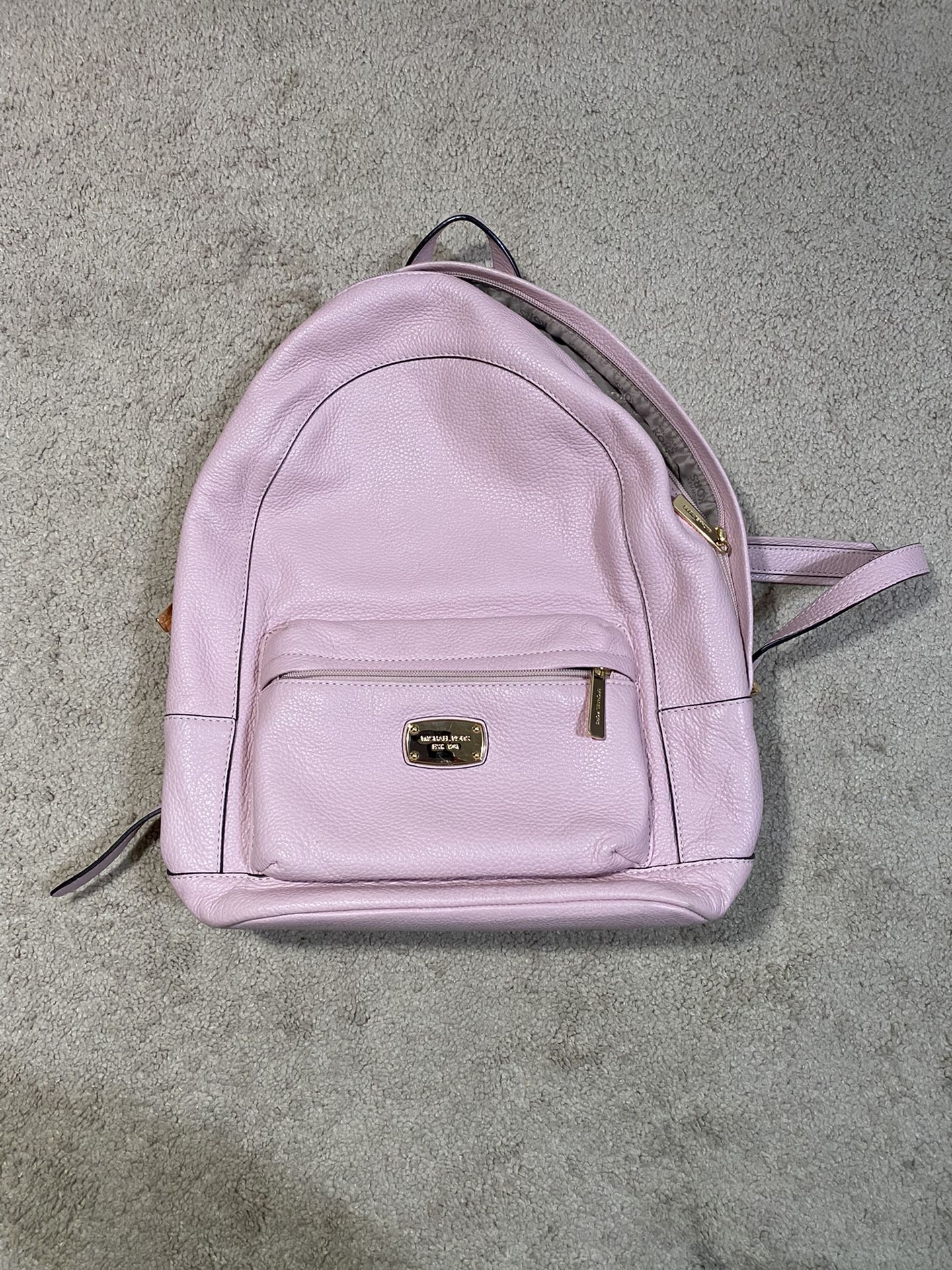 (SOLD) Michael Kors Backpack (Medium, Light Pink)