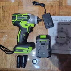 NEW Impact Wrench Kit with 21V Lithium Battery