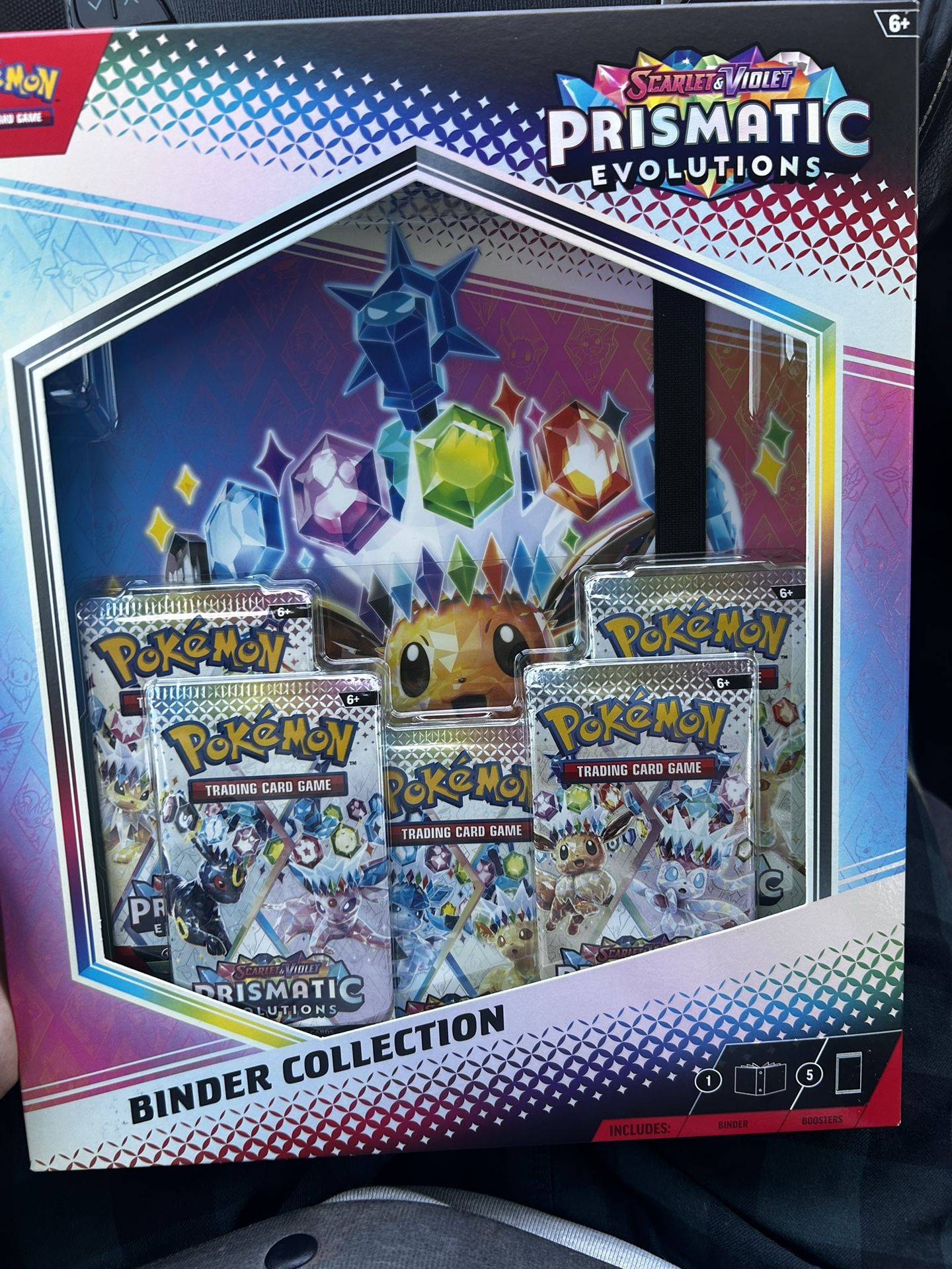 Prismatic Evolutions Binder Collection Pokemon