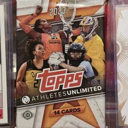 2023 Topps Athletes Unlimited All Sports Factory Sealed Hobby Pack UNOPENED NEW.