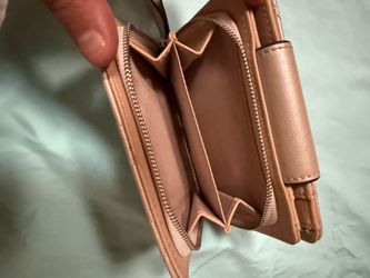 Cream West Nine Wristlet