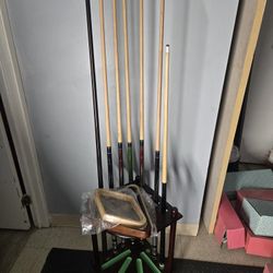 Pool Stick Stand 
