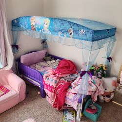 Toddler Bed with mattress 