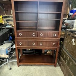 Beautiful Solid Wood Madeline Stuart Collection. Bookcase.