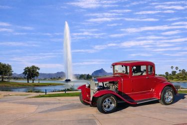 1930 Ford Model A 5 Window Coupe