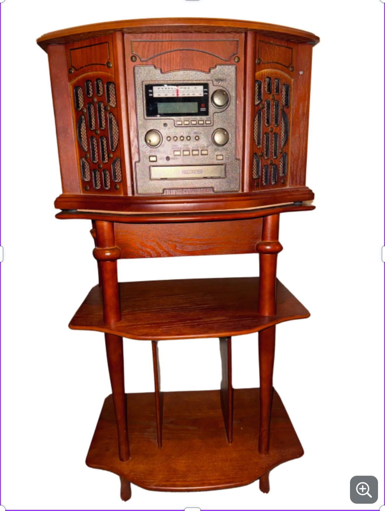 Vintage Vinyl Record Player