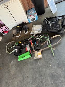 Almost new  lineman equipment