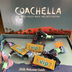 2 VIP Coachella Wristbands (Week 2)