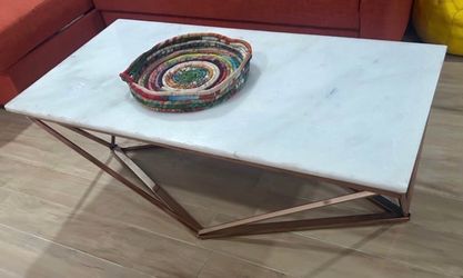 Marble coffee table