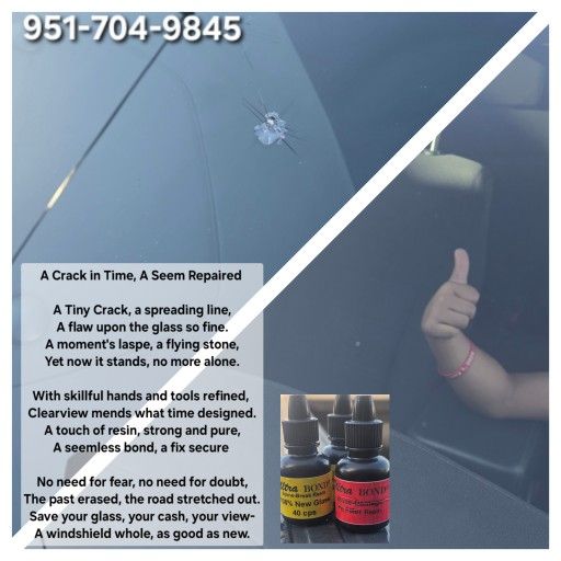 Windshield Crack Repair NOT Replacement!